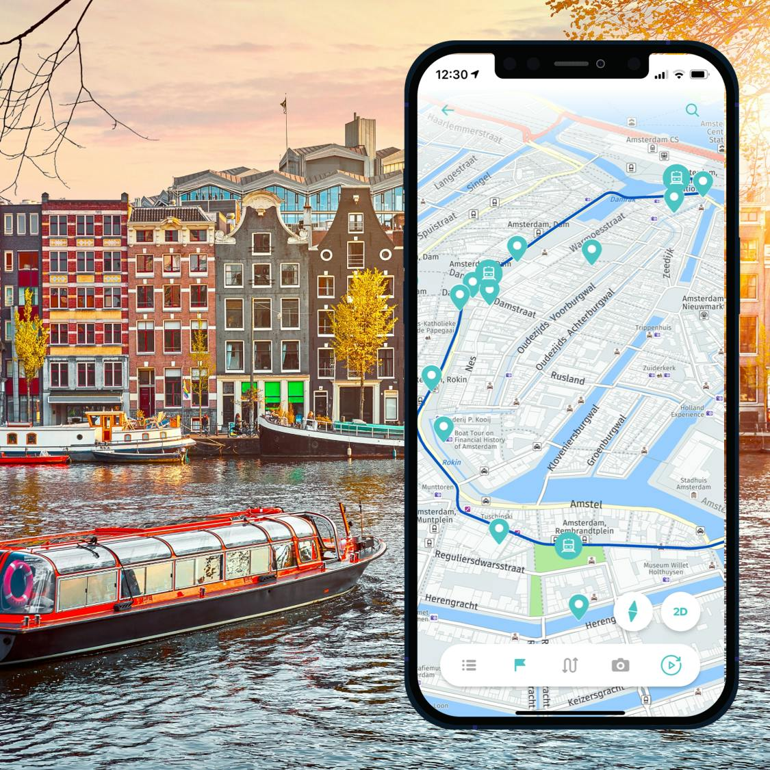 Amsterdam: Audio Guide App - Photo 1 of 3