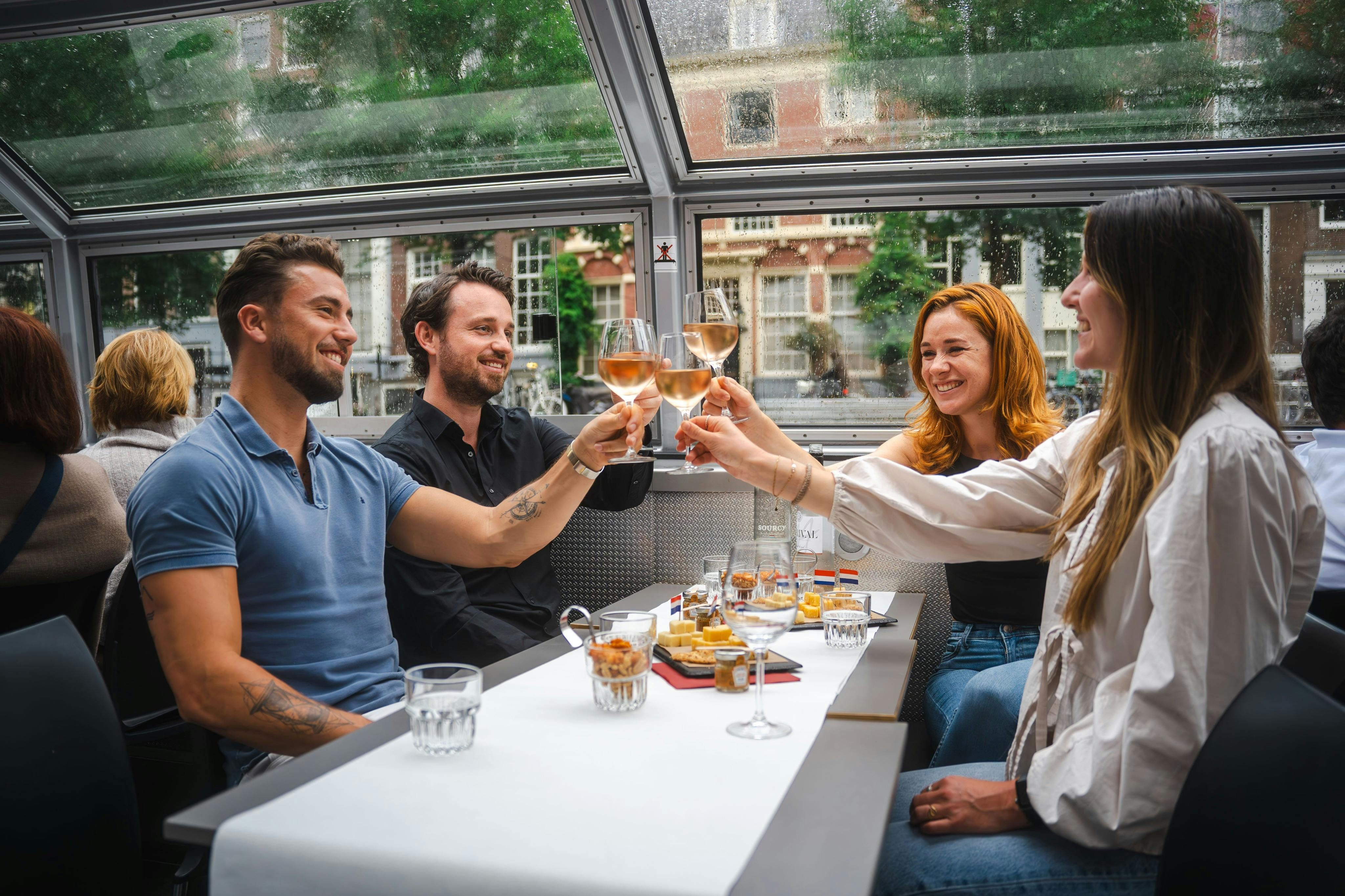 Amsterdam: Evening Canal Cruise with Drinks & Cheese - Photo 1 of 6