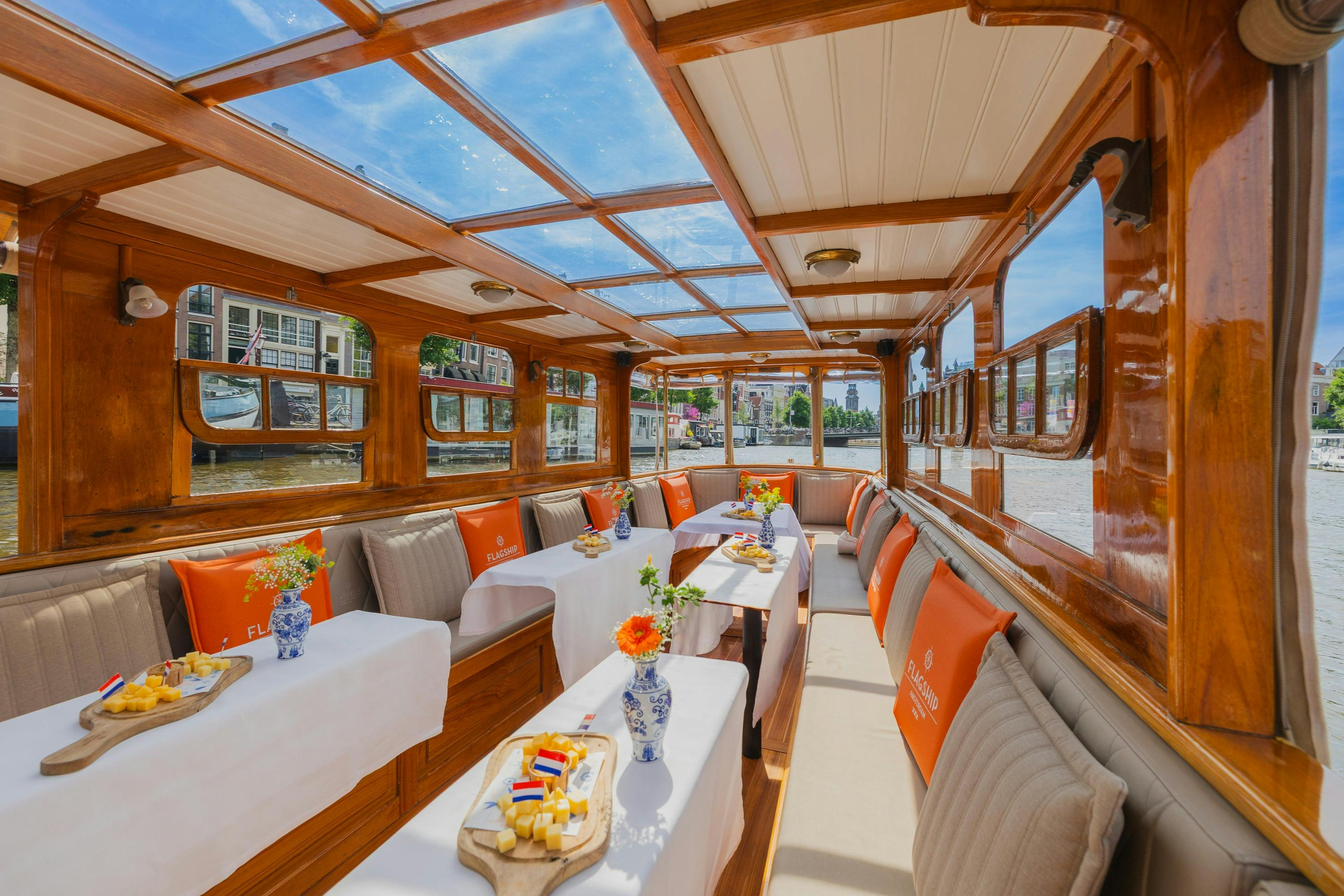 Amsterdam: Flagship Cheese & Wine Cruise - Photo 1 of 8