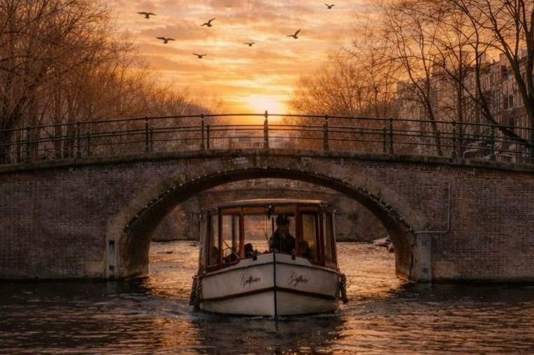 Amsterdam: Flagship Evening Open Boat Cruise from Central Station - Photo 1 of 8