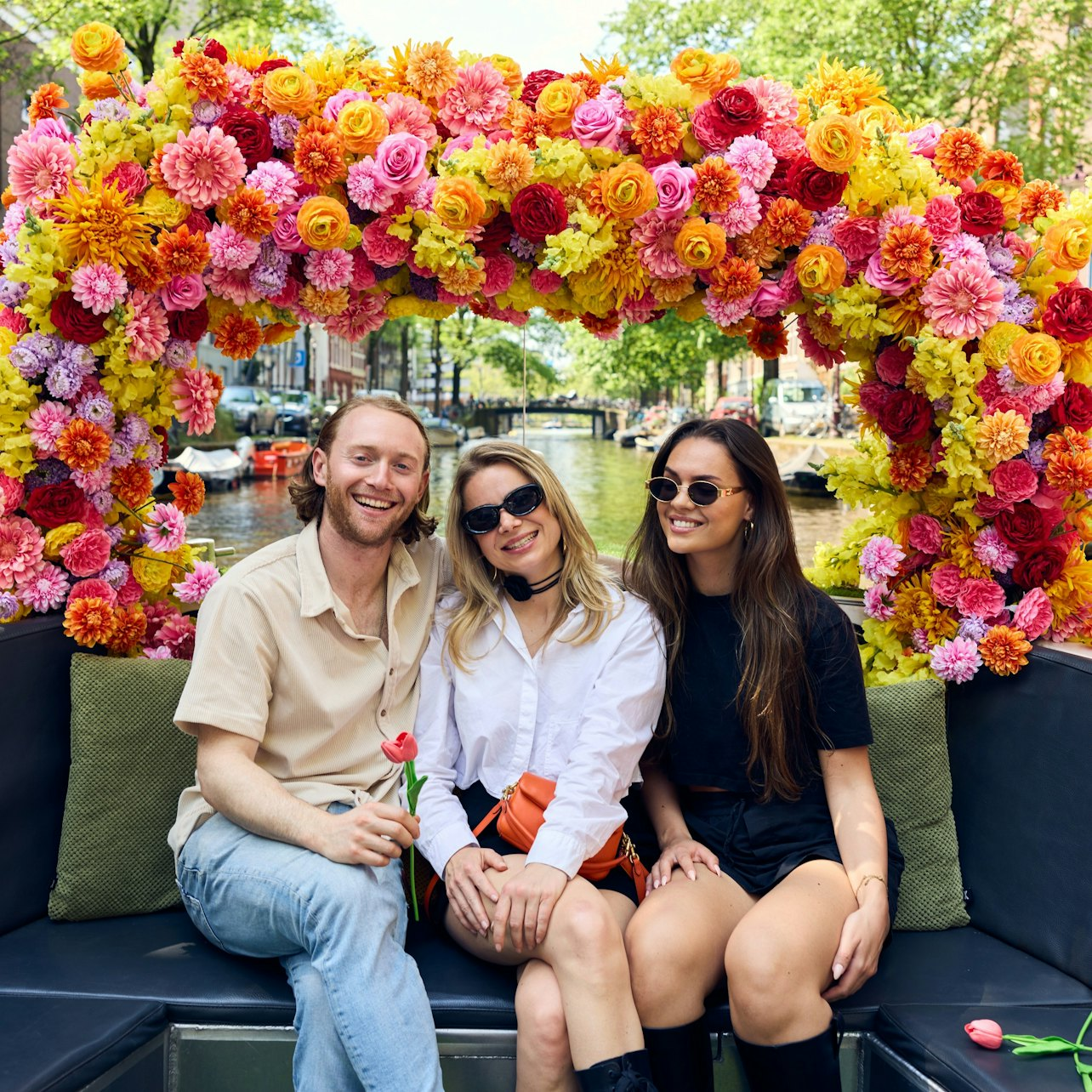 Amsterdam: Flower Boat Canal Cruise - Photo 1 of 20