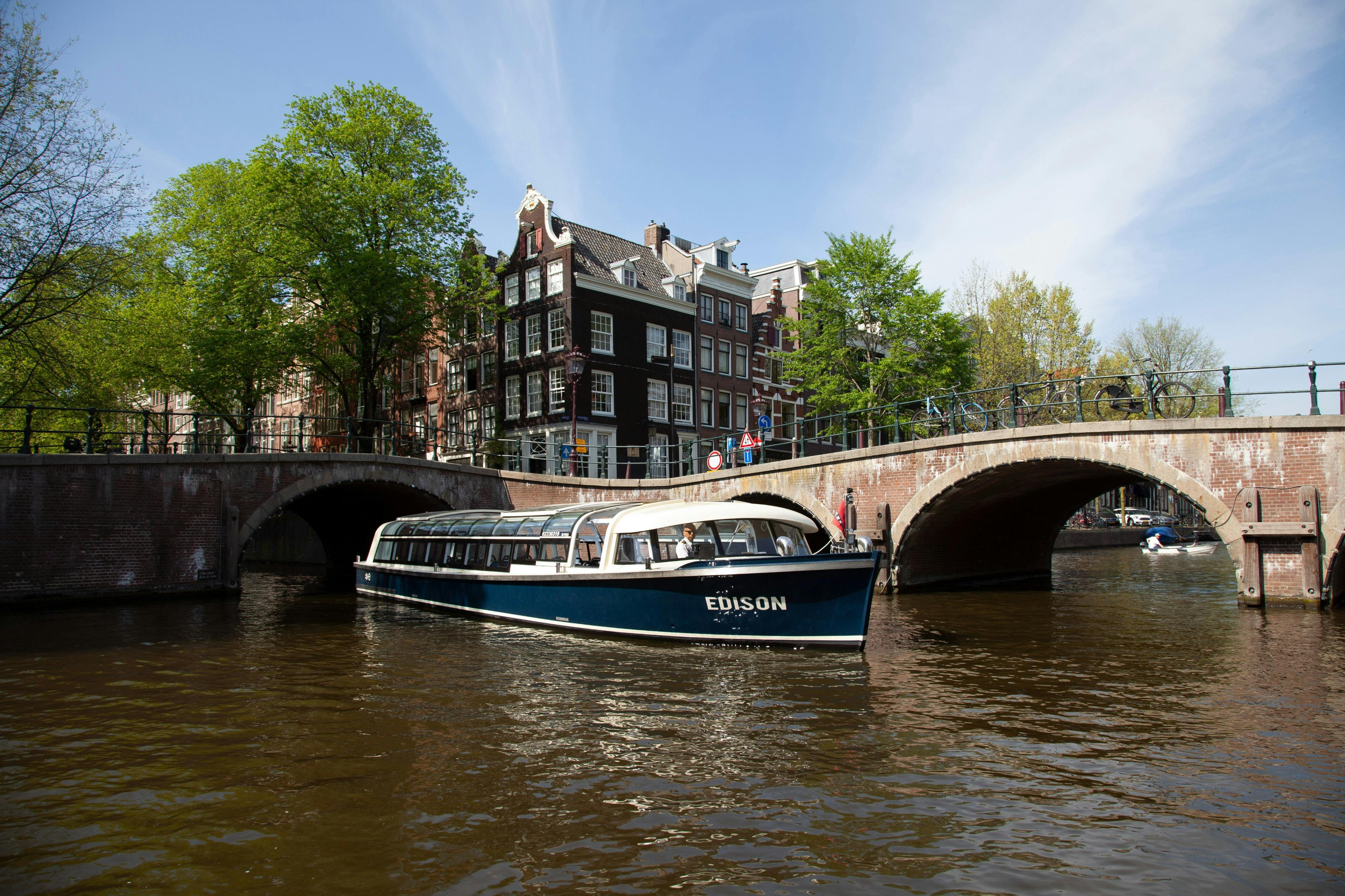 Amsterdam: Guided Canal Cruise + Heineken Experience Entry - Photo 1 of 6