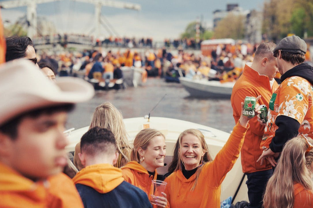 Amsterdam: King's Day All-Inclusive Boat Party - Photo 1 of 9