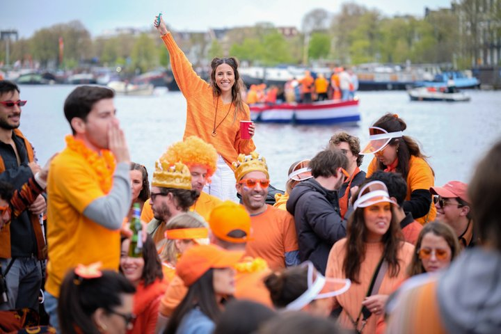 Amsterdam King’s Day Boat Party with Unlimited Drinks 2026 - Photo 1 of 13