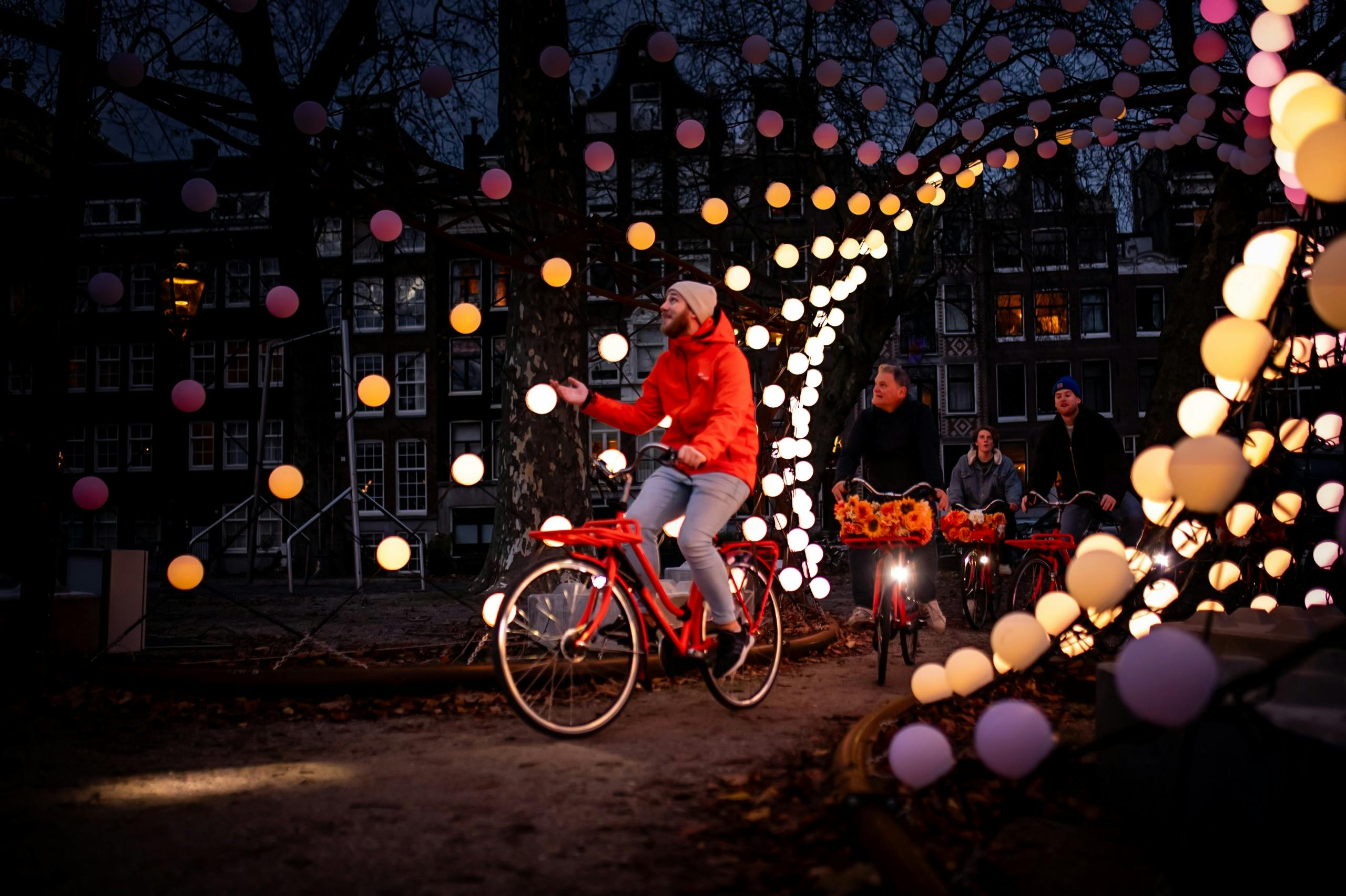 Amsterdam Light Festival: Guided Bike Tour - Photo 1 of 8