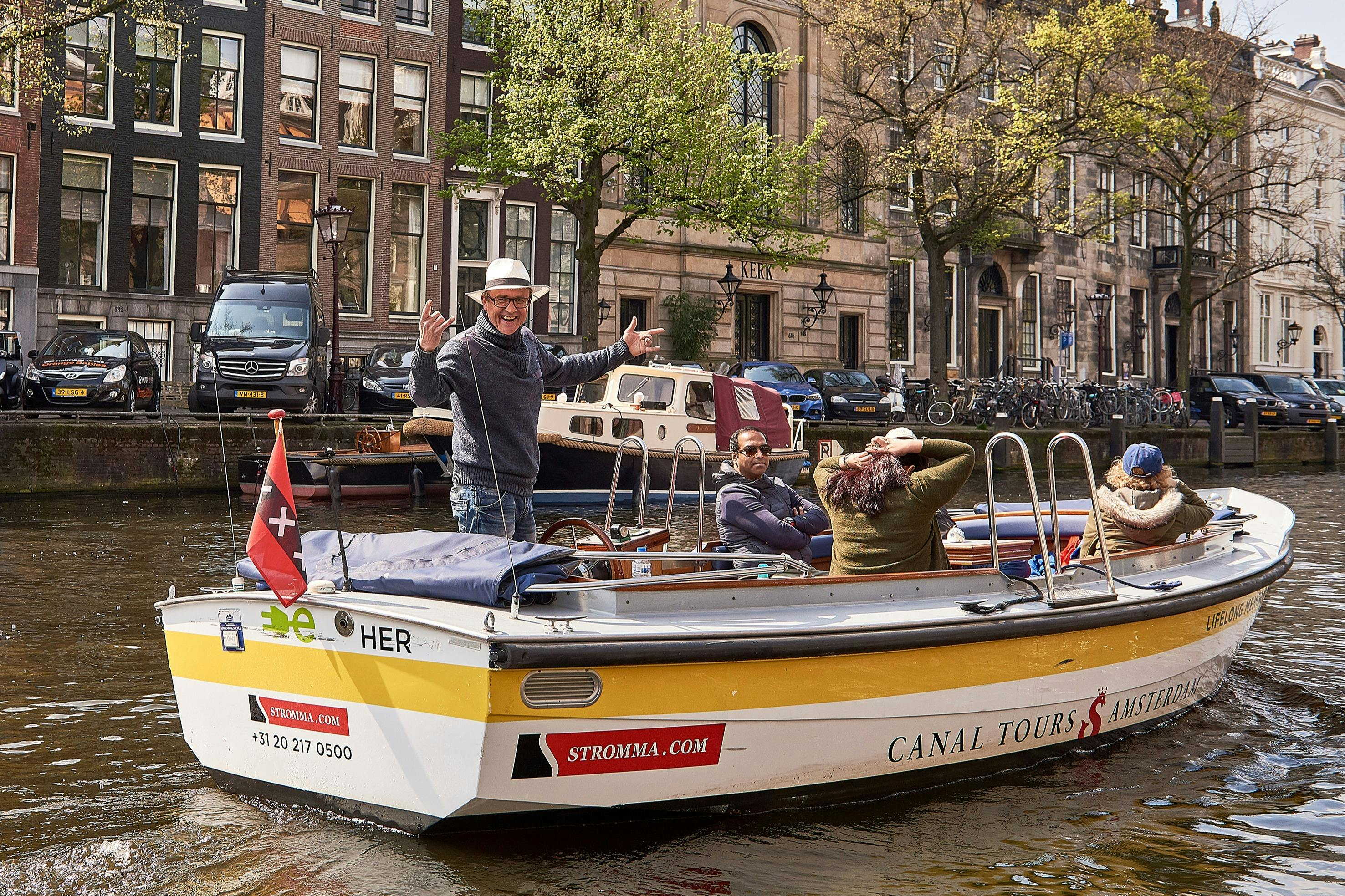 Amsterdam: Open Boat Tour - Photo 1 of 7
