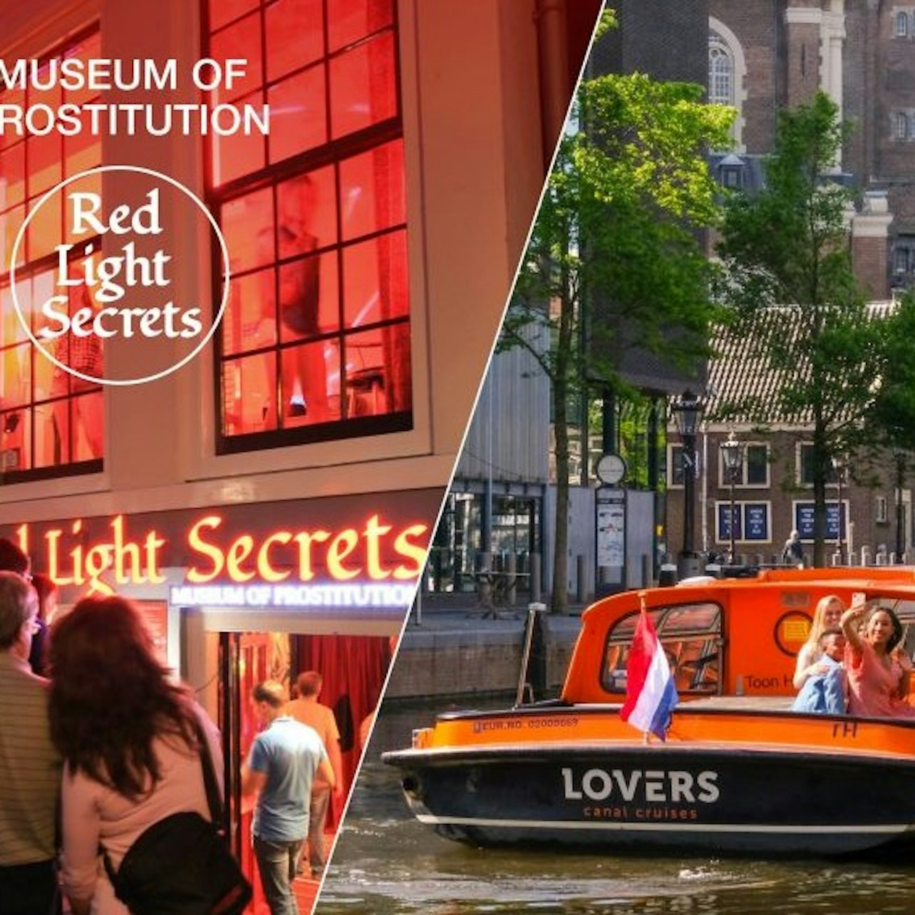 Red Light Secrets Museum Tickets + Amsterdam Canal Cruise - Photo 1 of 4