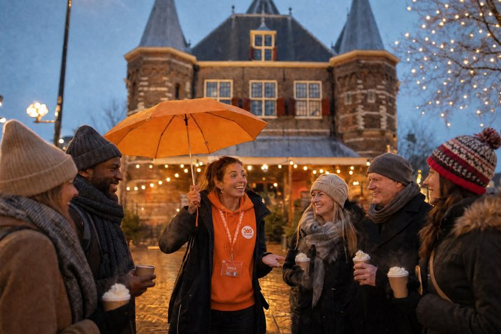 Amsterdam Christmas Walk with Stroopwafel Tasting - Photo 1 of 7