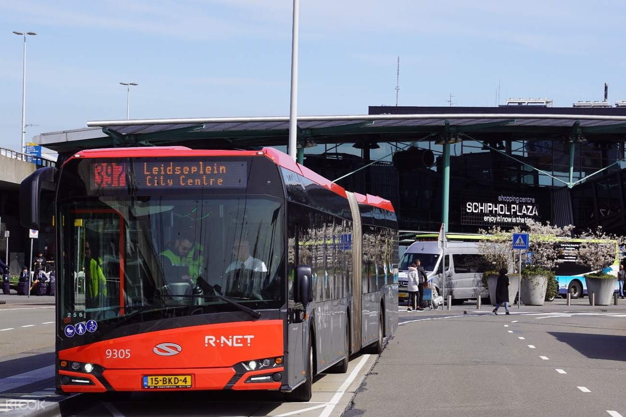 Amsterdam: One-Way Bus Transfer from Schiphol Airport - Photo 1 of 4