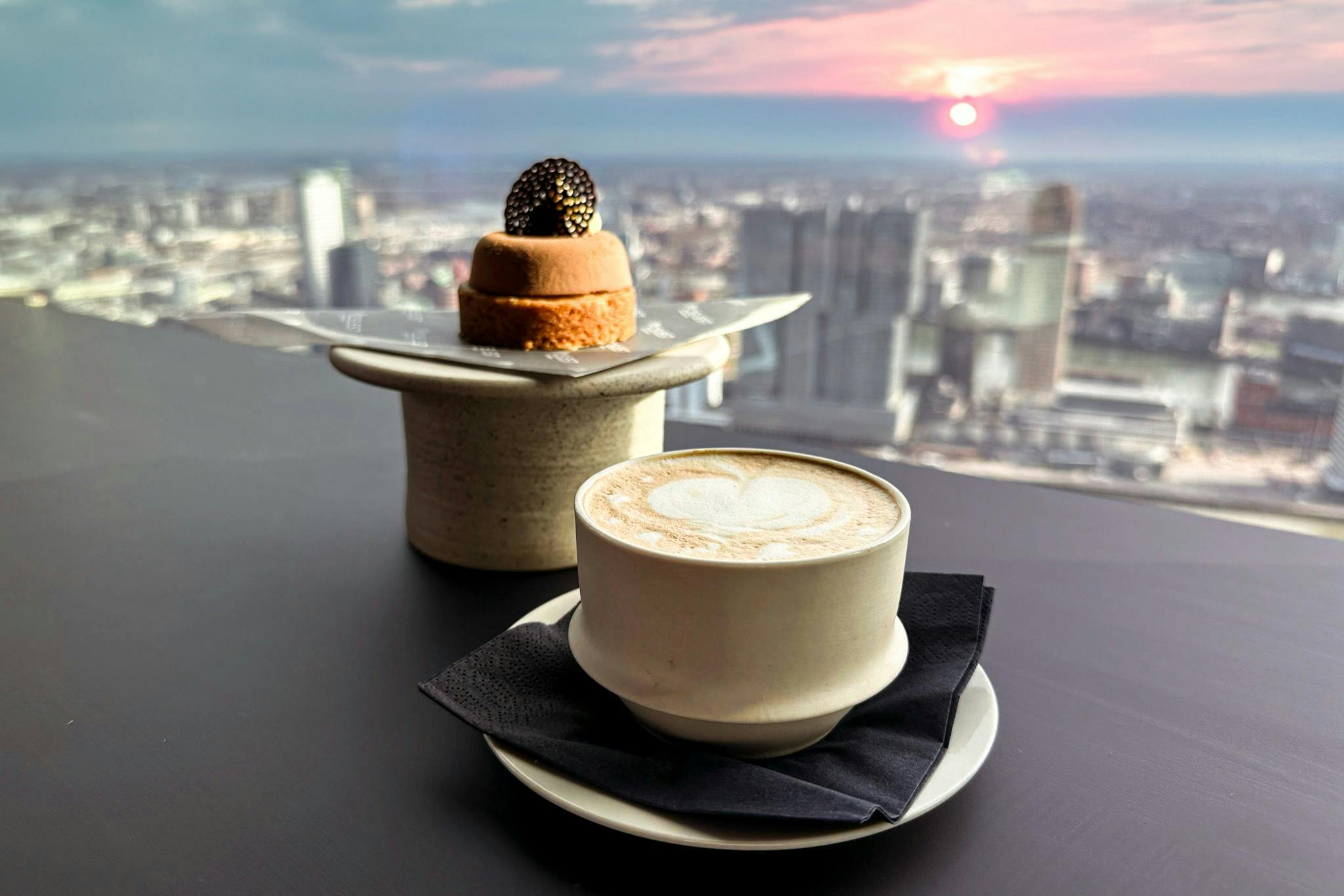 Celest Rotterdam: Skyline View with Pastries & Coffee - Photo 1 of 8