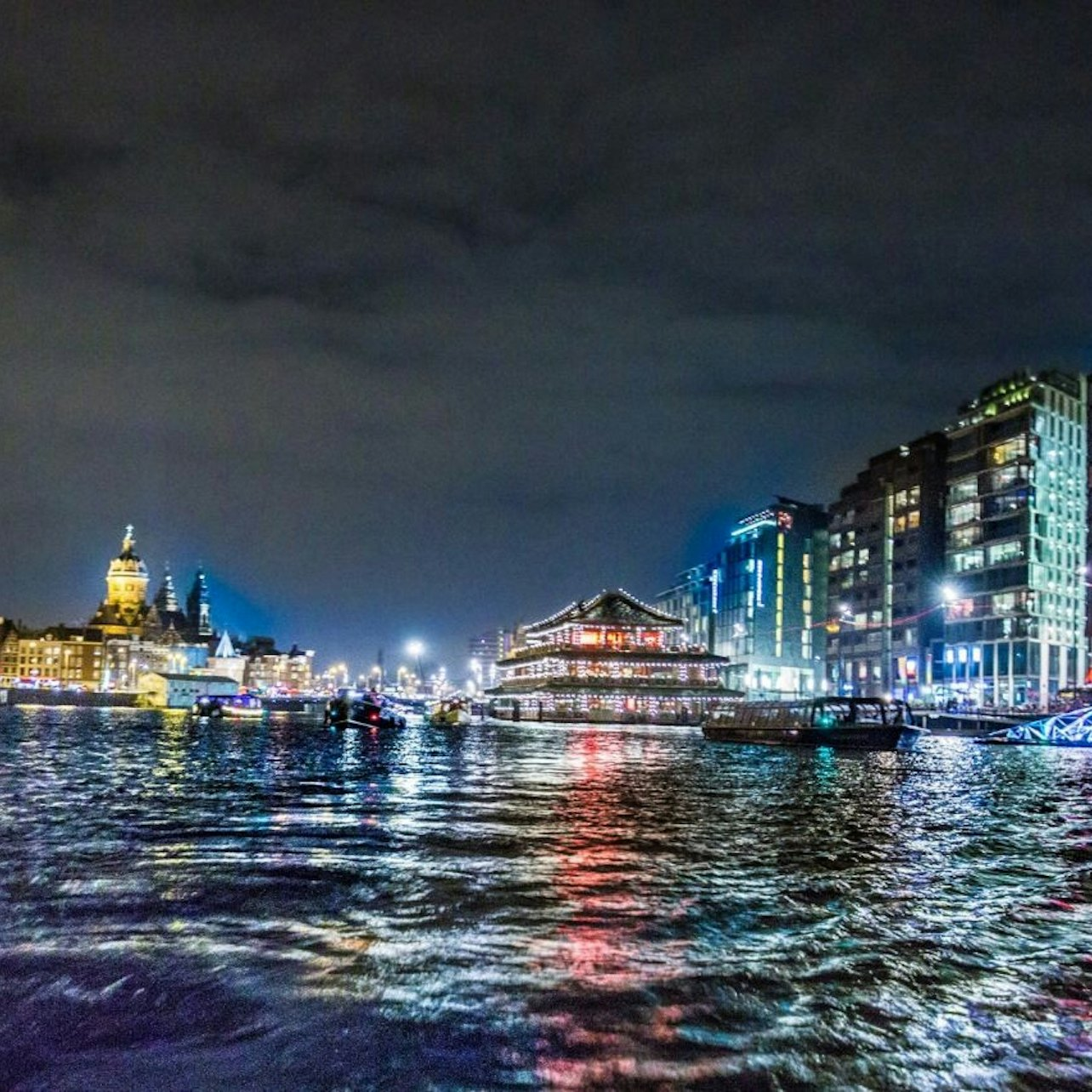 Amsterdam Light Festival: Luxury Boat Cruise + Optional Unlimited Drinks - Photo 1 of 4