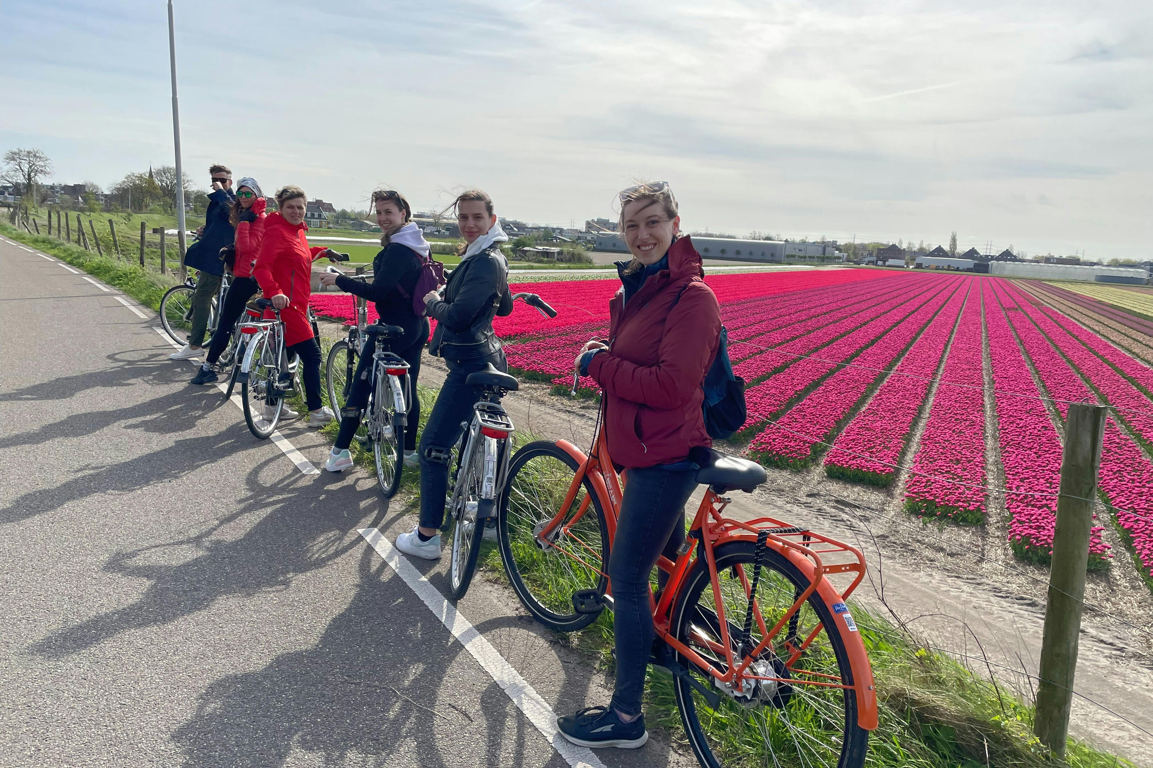 Keukenhof: Flower Fields Guided Bike Tour - Photo 1 of 11