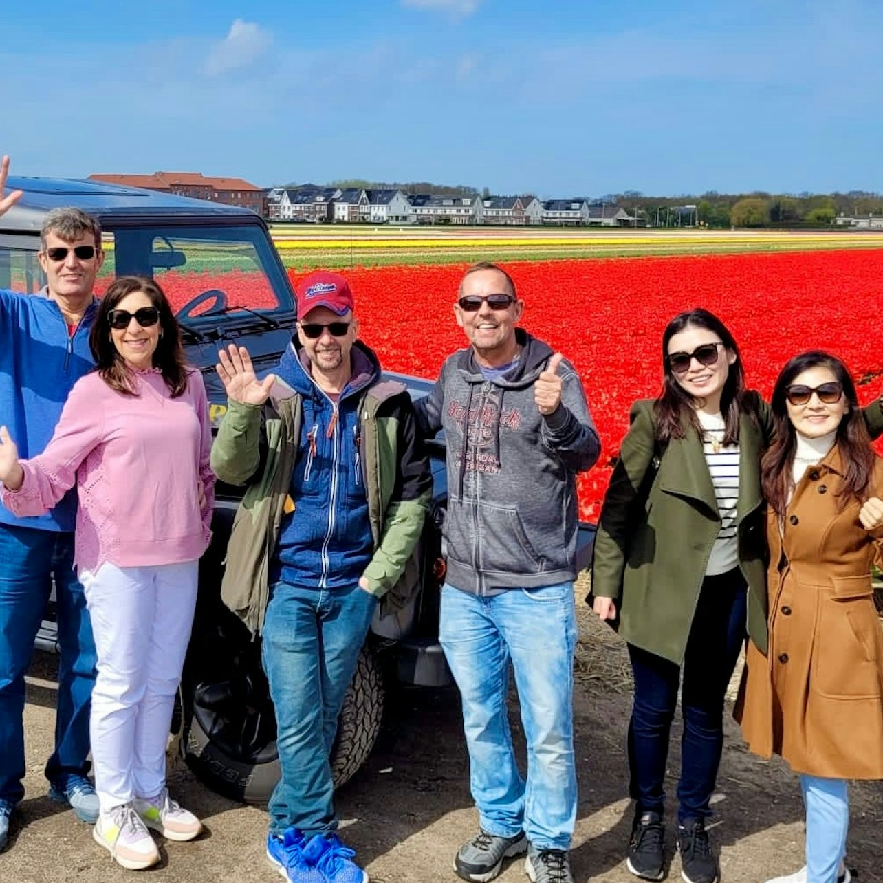 Amsterdam: Guided Land Rover Tulip Tour - Photo 1 of 25