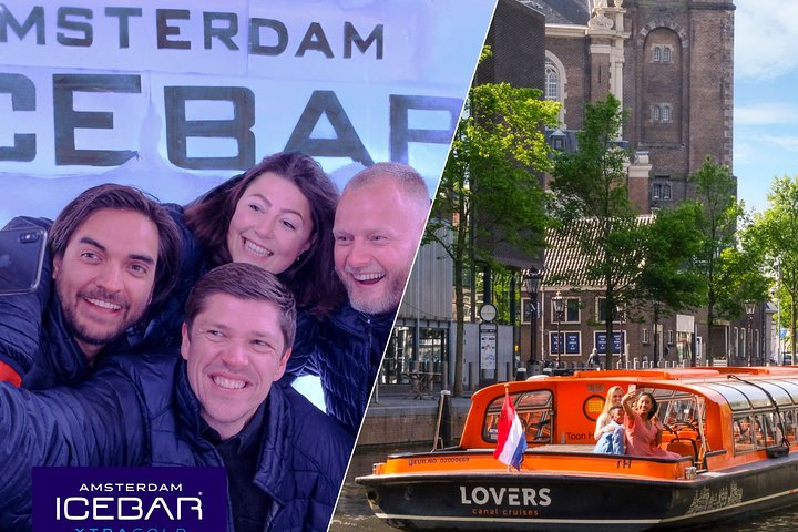 Combo Ticket: Xtracold Icebar Amsterdam and 1-Hour Canal Cruise - Photo 1 of 25