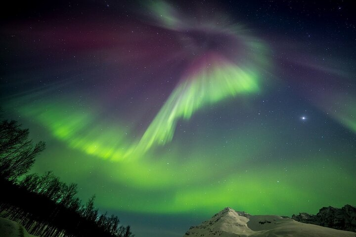 Tromsdalen,- Not dancing in the moonlight, but dancing under the fantastic Northern light