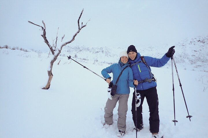 Guided easy snowshoeing with a visit to local café - Photo 1 of 11
