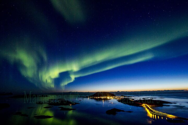 Witness the mesmerizing dance of the Aurora Borealis above Tromso’s serene landscape where every moment offers a chance to connect with the universe and capture unforgettable memories.