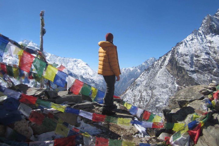 View from Kyanjing Ri