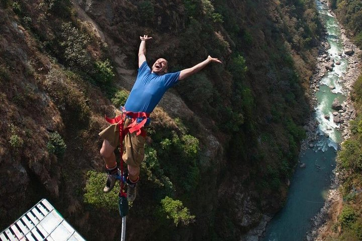 Bungee Jumping in Nepal - Photo 1 of 3