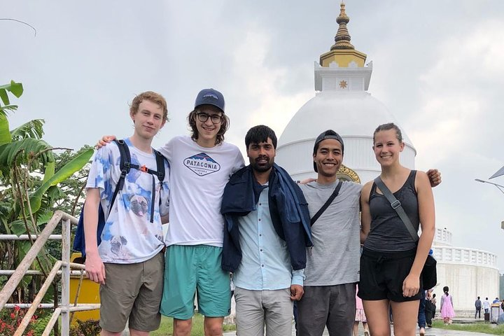 at World Peace Stupa