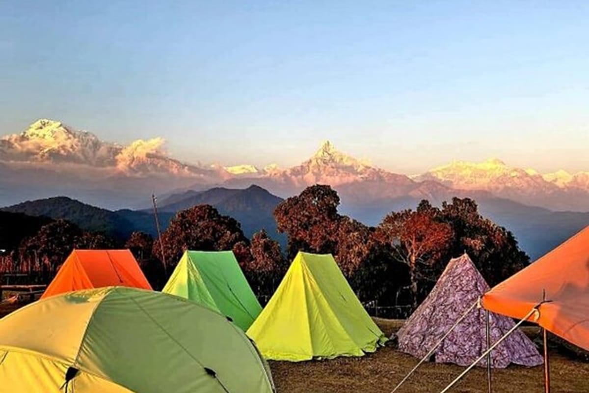 カトマンズ の From Kathmandu:4 days camping trek to Australian 