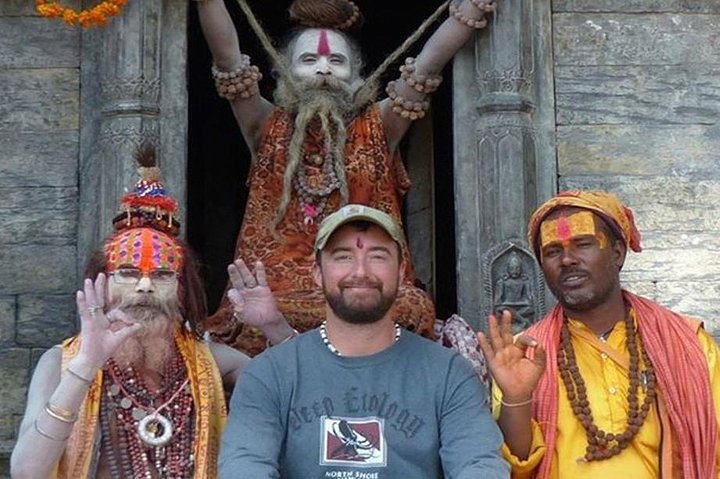 Sadhu during city tour