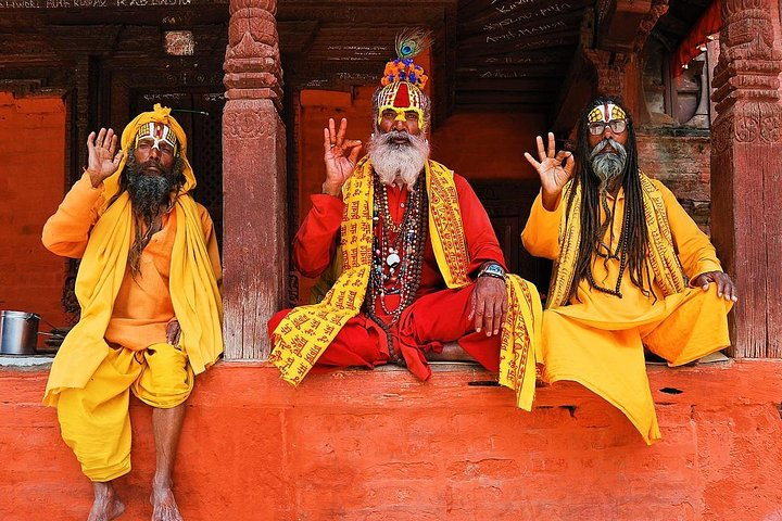 Holy men(Sadhus) 