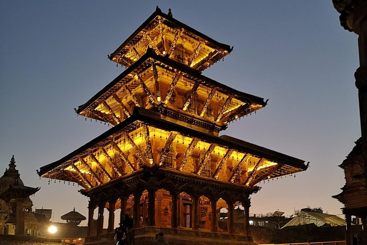Evening lights @ Patan Durbar Square 