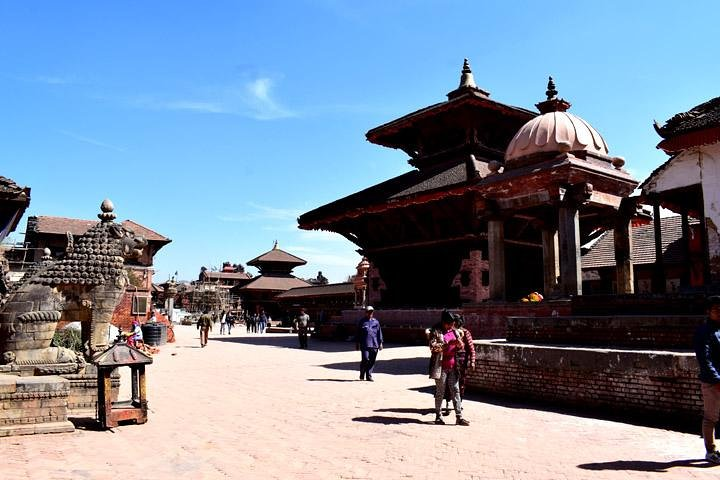 Bhaktapur Durbar area.