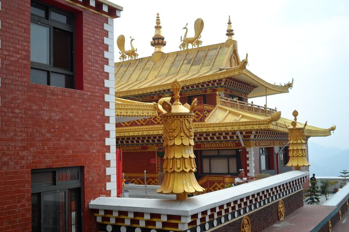 The beautiful monastery of Namobuddha.