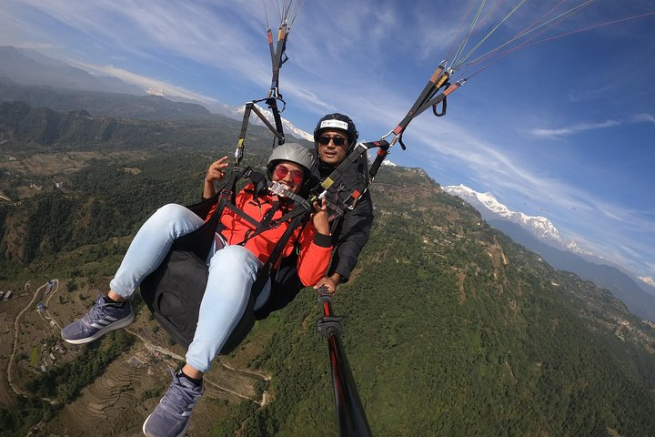 Paragliding at Pokhara