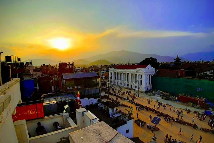 View of Kathmandu durbar square