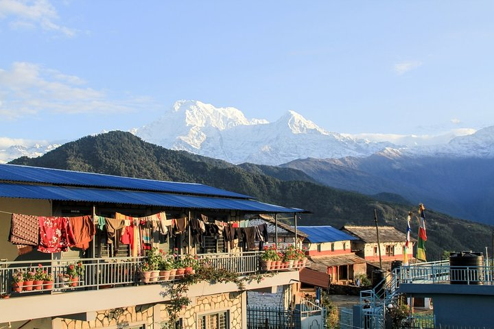 Amazing Dhampus Village with great Mountains view