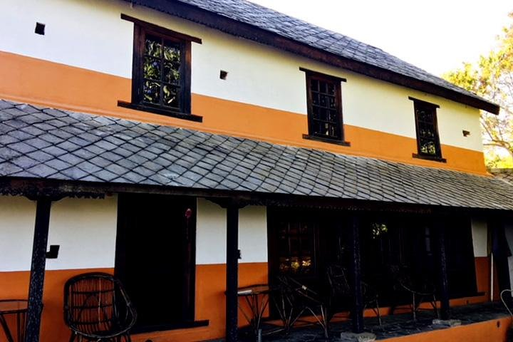 Typical house at Namo Buddha.