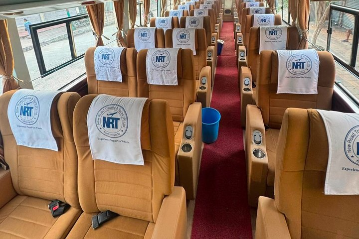 Pokhara to Kathmandu Premium Sofa Bus Ticket - Photo 1 of 6