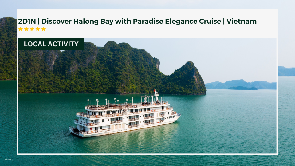 2D1N Discover Halong Bay with Paradise Elegance Cruise | Vietnam - Photo 1 of 10