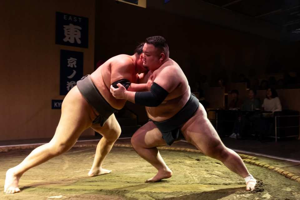 Admission Ticket to Kyoto Sumo Club Show with Chicken Chanko Hot Pot - Photo 1 of 11
