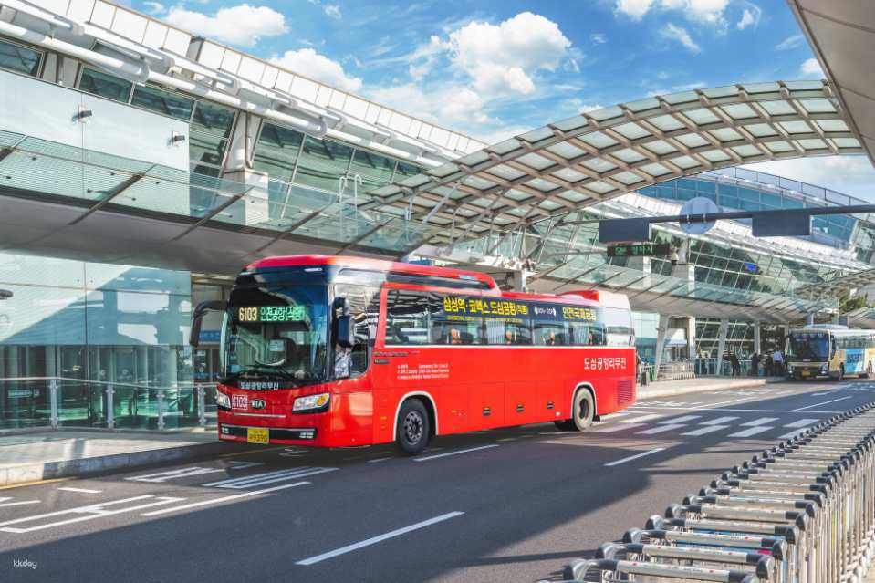 [Airport Bus] 6103 Incheon Airport T1 → Seoul Gangnam COEX City Airport Non-Stop Limousine Bus Discount Ticket - Photo 1 of 2