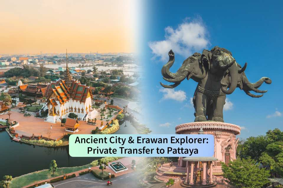 Ancient City & Erawan Museum Tour with Private Transfer from Bangkok to Pattaya | Thailand - Photo 1 of 5