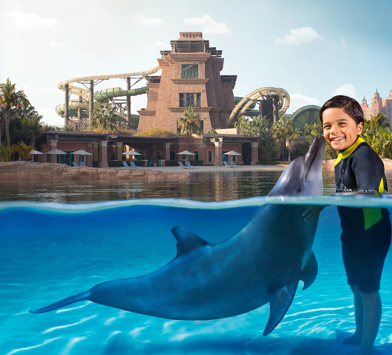 Aquaventure World: Dolphin Encounter + Waterpark Day Pass - Photo 1 of 5