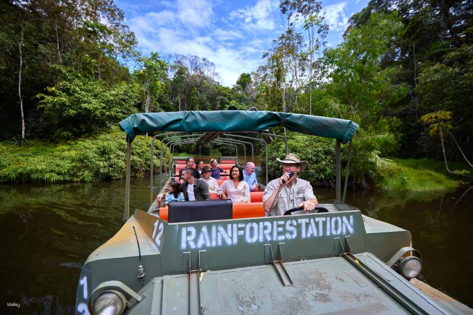 Army Duck with Skyrail & Kuranda Scenic Train Day Tour with Cairns Transfer - Photo 1 of 10