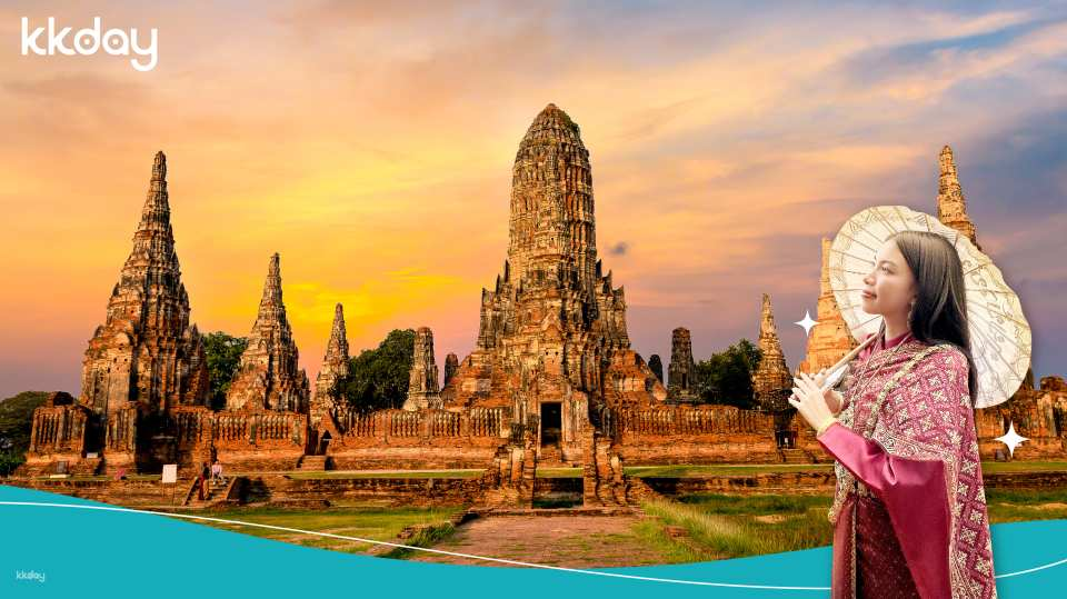 Ayutthaya Day Tour from Bangkok: Ayutthaya Temples (Thai Costume), Bang Pa-in Summer Palace, Talad Kung | Thailand - Photo 1 of 8