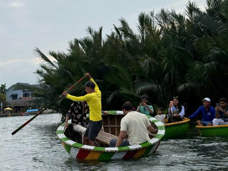 Basket Boat Experience in Coconut Forest- Mrs An Coconut Boat - Photo 1 of 10