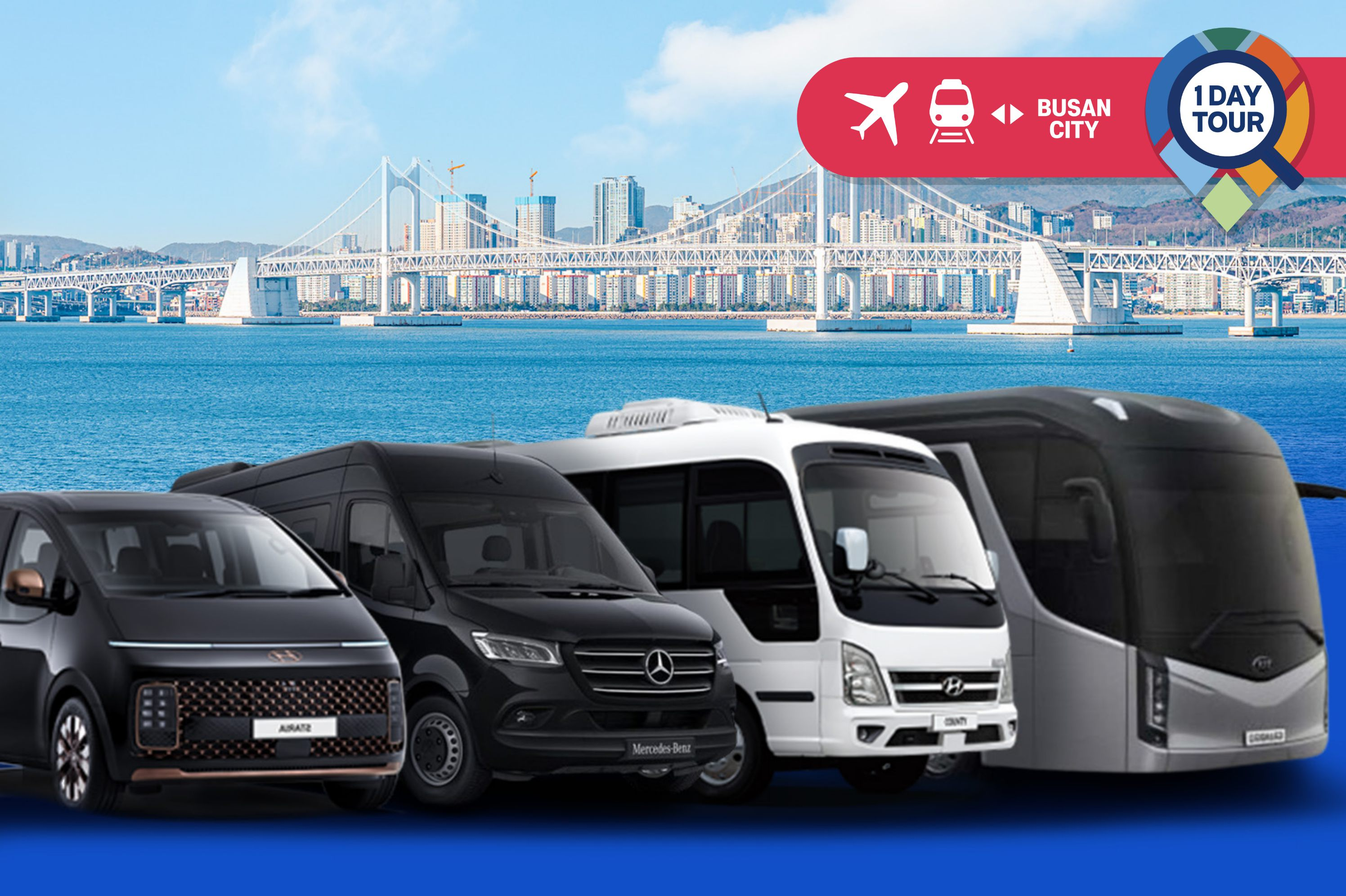 Busan Private Airport Transfer (Pickup/Drop-off): Gimhae Airport (PUS) ↔ Busan City - Photo 1 of 4