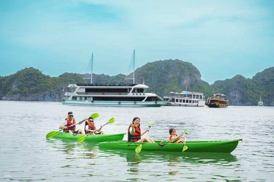 Carnival Luxury Day Cruise in Halong Bay with Jacuzzi & Local Lunch – From Ha Long - Photo 1 of 8