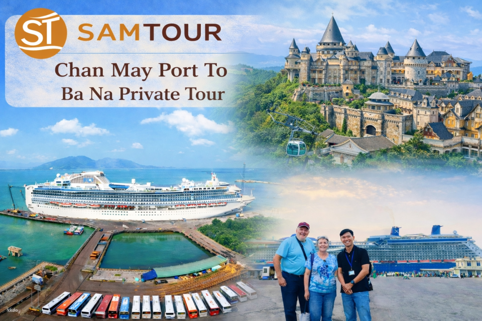 Chan May Port: Private Tour Transfer visit Golden Bridge (Ba Na Hills) via Hai Van Pass | Vietnam - Photo 1 of 10