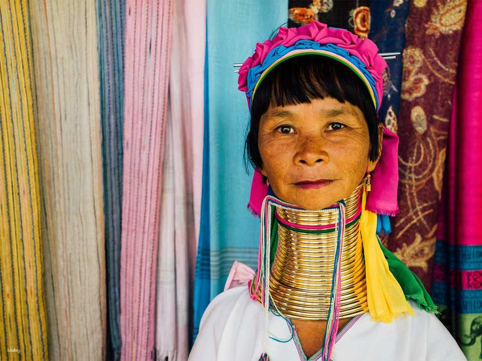 Chiang Rai One-Day Tour | White, Blue & Black Temples + Golden Triangle | Long Neck Village Ticket Included (No Boat) - Photo 1 of 10