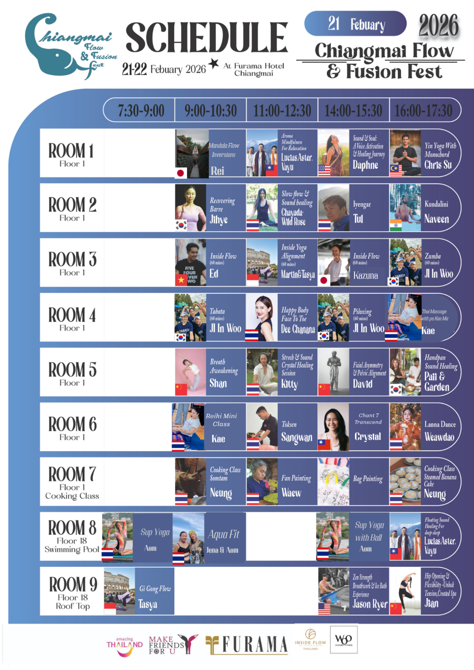 Chiangmai Flow & Fusion Fest 2026 | Thailand - Photo 1 of 3