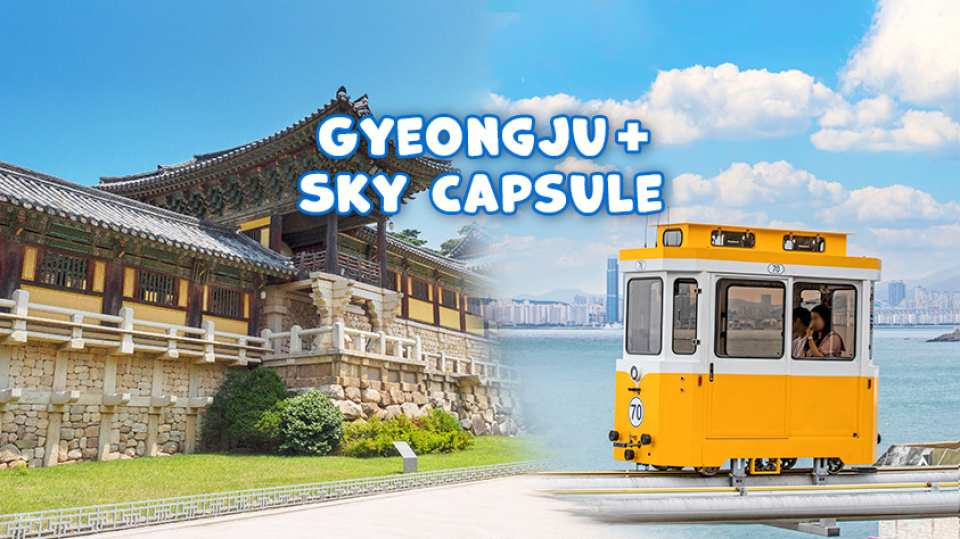 Day Tour from Busan: Haeundae Blueline Park Sky Capsule + Gyeongju UNESCO World Heritage | South Korea - Photo 1 of 10