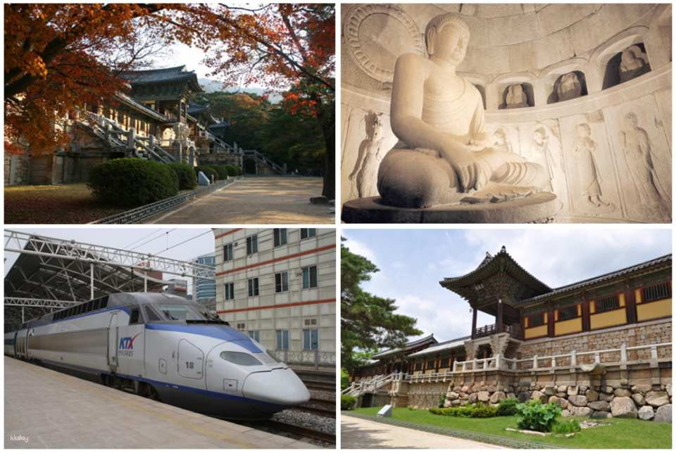 Departing from Seoul | Tour of the World Heritage Site of Gyeongju by High Speed Rail (KTX) | Bulguksa Temple + Seokguram Grotto + Gyeongju National Museum | Japanese Guide - Photo 1 of 10